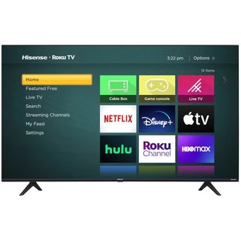 Tv Hisense 75" 4K Uhd Roku Smart Tv Dolby Vision Hdr+Hdr10 Control Voz Por App Alexa Siri Heygoogle