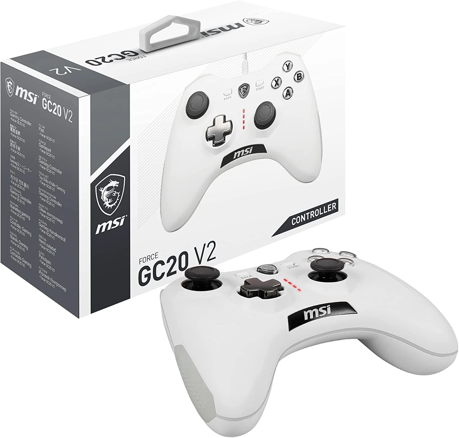 Control Msi Force Gc20 V2 Blanco