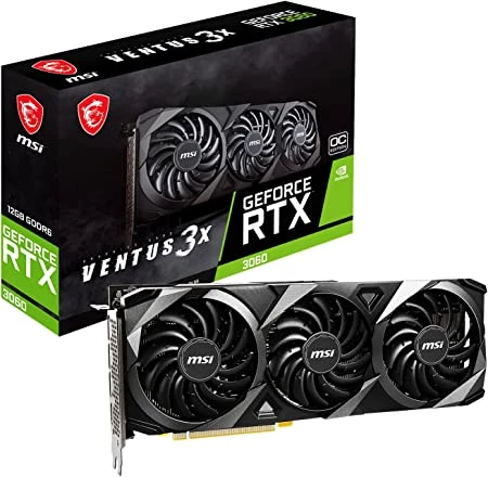 Gpu Msi Geforce Rtx 3060 Ventus 3X 12G Oc Gddr6
