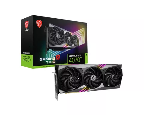 Gpu Msi Rtx 4070 Gaming X Trio 12G Gddr6X