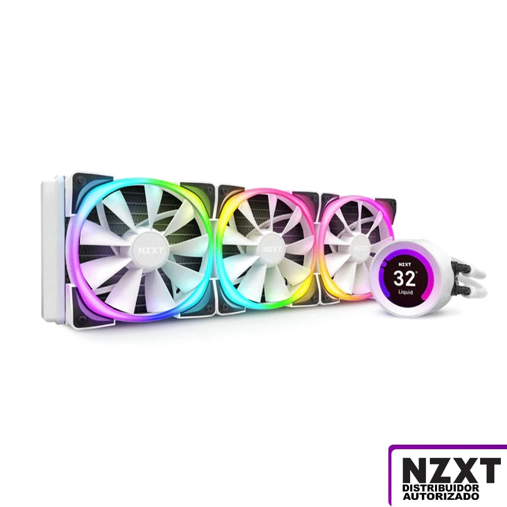 Eliq Nzxt Kraken Z73 360Mm Blanco Matte Rgb
