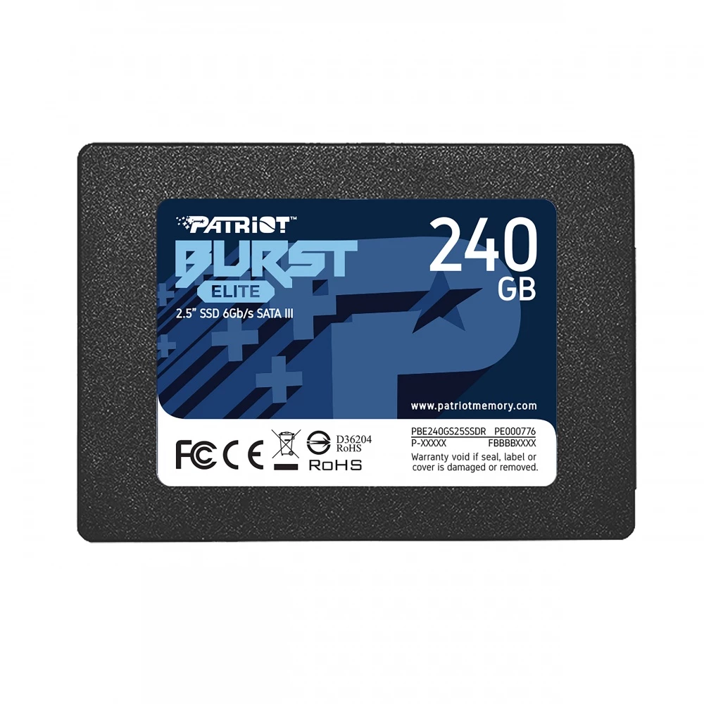 Ssd Patriot Burst Elite 240Gb Sata Iii 2.5"