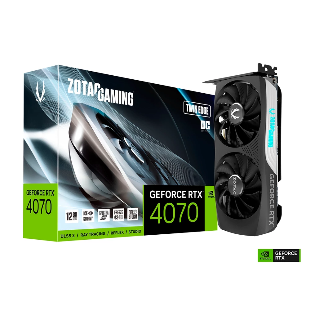 Gpu Zotac Gaming Geforce Rtx 4070 Twin Edge Oc 12Gb Gddr6X