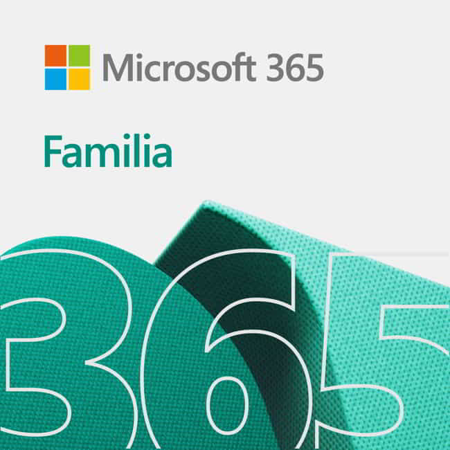 Microsoft 365 Familia hasta 6 personas 1 Año Windows Mac OFICIAL
