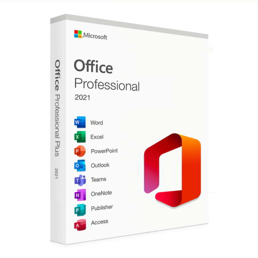 Office 2021 Professional Plus Retail Esd 1 Uso Activacion Permanente