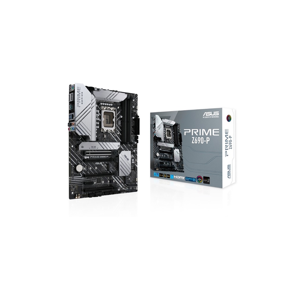 Tarjeta Madre Asus Prime Z690-P Socket 1700 12A 4*Ddr5 Dp Pci-E 5.0 3*Argb 2*Rgb A