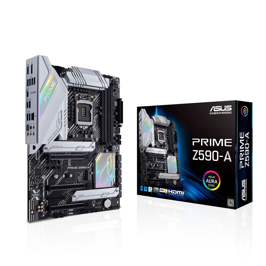 Tarjeta Madre Asus Prime Z590-A Socket 1200 11A Hdmi2.0 Dp1.4 Pci-E 4.0 3*M.2 Atx