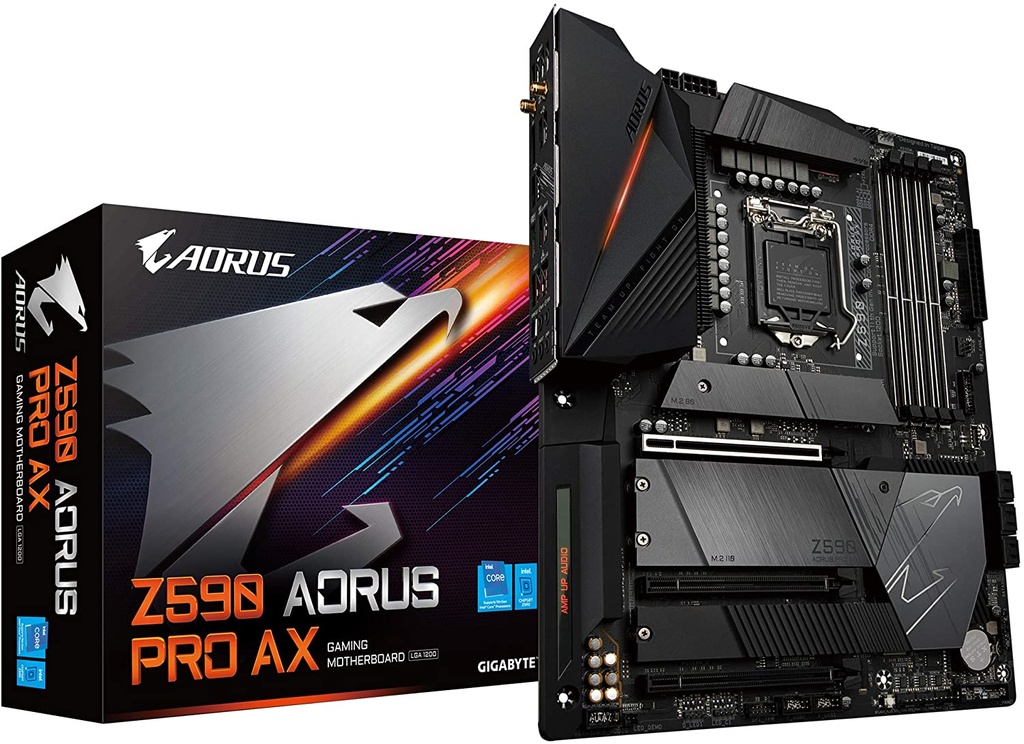 Mb Gigabyte Z590 S1200 Atx 2133 A 5400Mhz 1Dp 8Usb3.2 4Usb2.0 1Usbc3.2 2Sma 2T2R 6Sata6Gb 4M.2