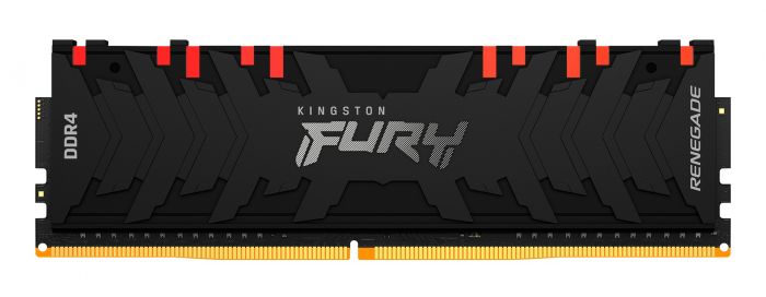 Ram Dimm Kingston Fury Renegade 16Gb Ddr4 3600Mhz Cl16 Negro Rgb Kf436C16Rb1A 16