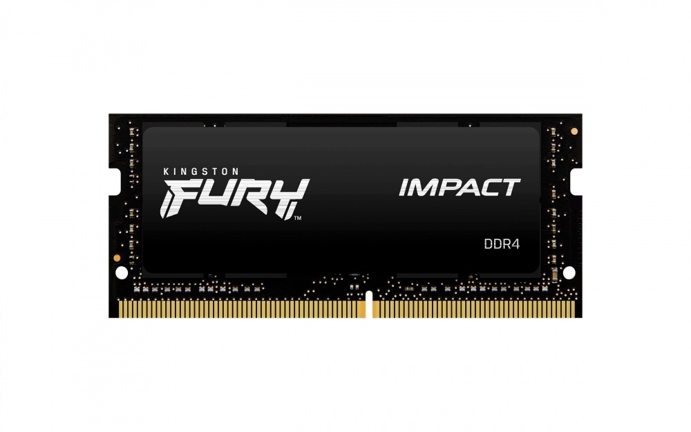 Ram Sodimm Kingston Fury Impact 16Gb Ddr4 2666Mhz Cl15 Negro Kf426S15Ib1 16
