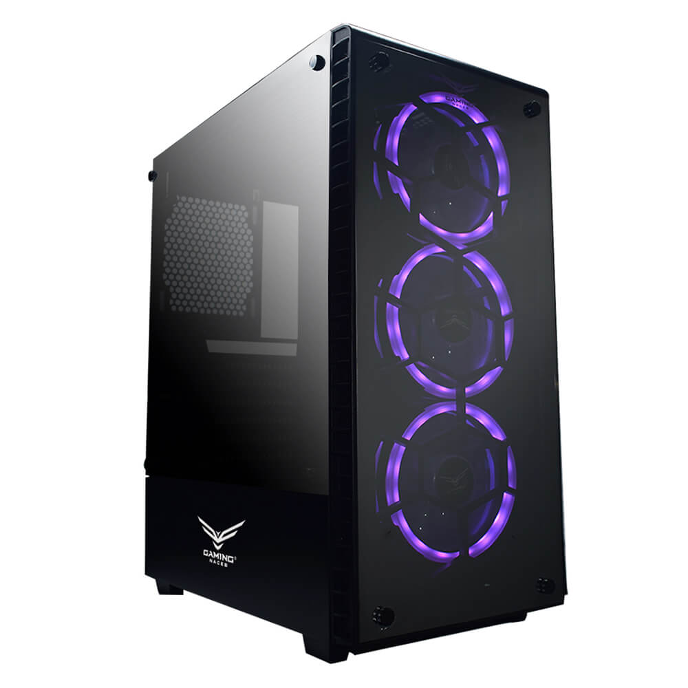 Gab Naceb Hydra Full Atx 3Xfan Rbg 1Xusb3.0 2Xusb2.0 Negro Sin Fuente Na 0602