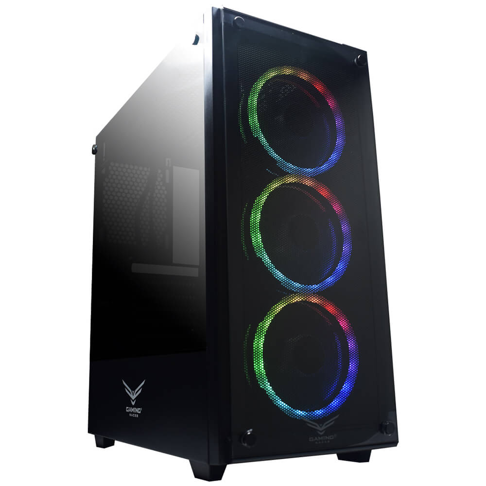 Gab Naceb Player Full Atx 3Xfan Rgb 1Xusb3.0 2Xusb2.0 Negro Sin Fuente Na 0603