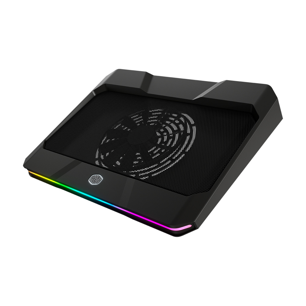 Base Disipadora Cooler Master Ergonomico X150 Spectrum Multicolor Led Fan 140 Mm Mnx Swxb 10Nfa R1