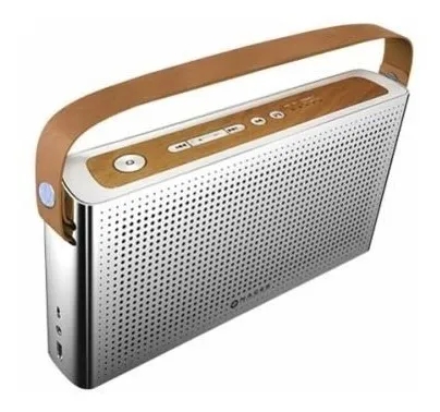 Bocina Naceb Inalambrico Na 0301P 2.0 Ch Bt4 3.5Mm Rms 8W Plata Na 0301P