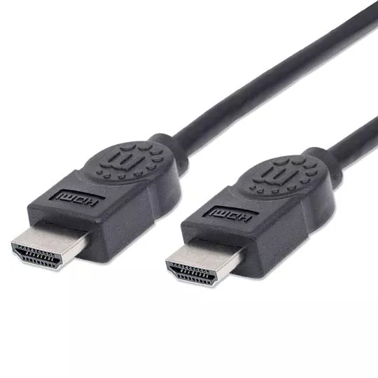 Cable Hdmi Manhattan 1.8M 1080P 4K 3D Blindado 30Mhz Negro 306119