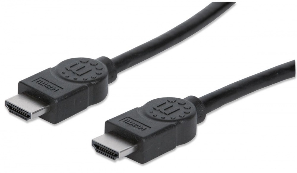 Cable Hdmi Manhattan 15.0M 1080P 4K 3D Blindado 30Mhz Negro308434