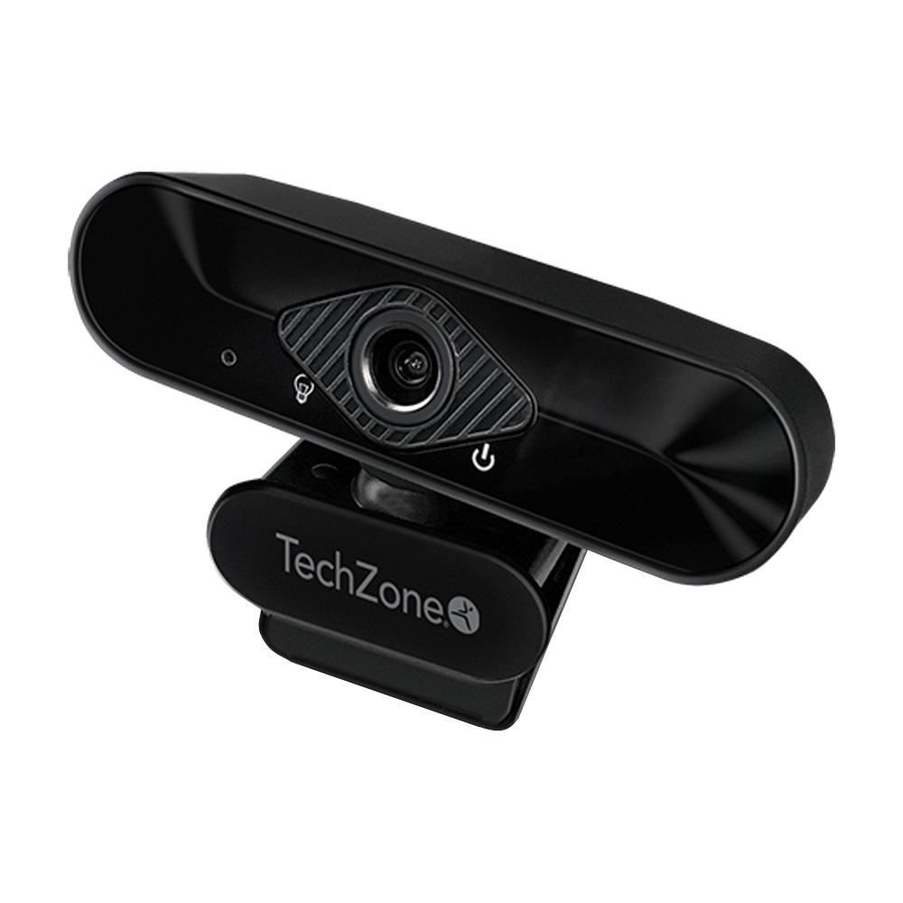 Camara Web Techzone Usb Fhd 30Fps Con Microfono Integrado