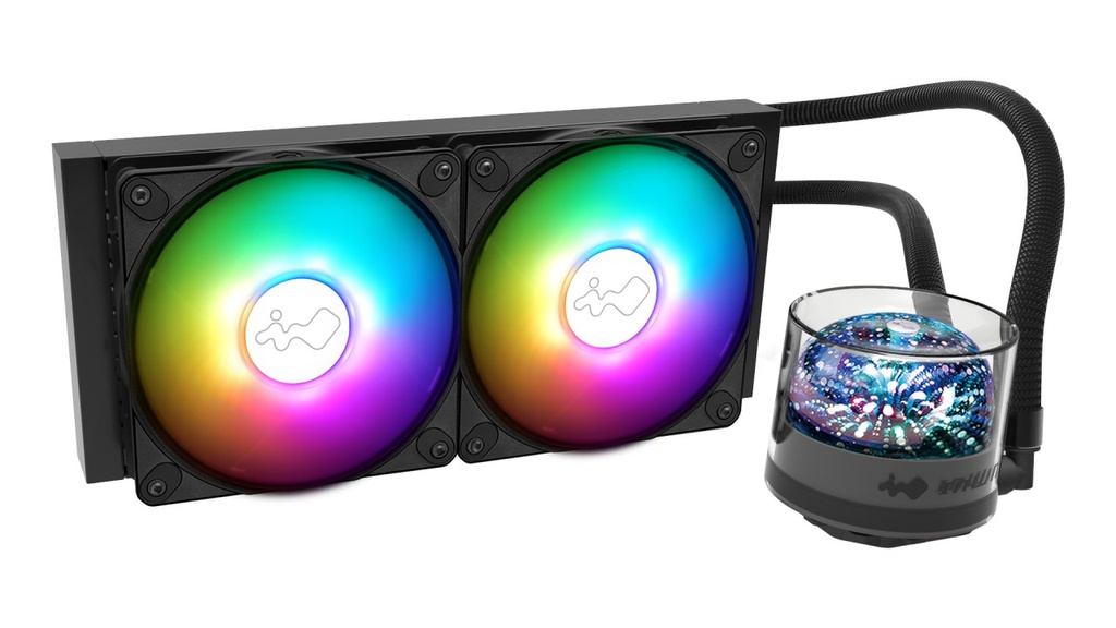 Enf Liq In Win Nr24 Sistema Nebula 240Mm 2X Fans Argb Multi Socket Nr24