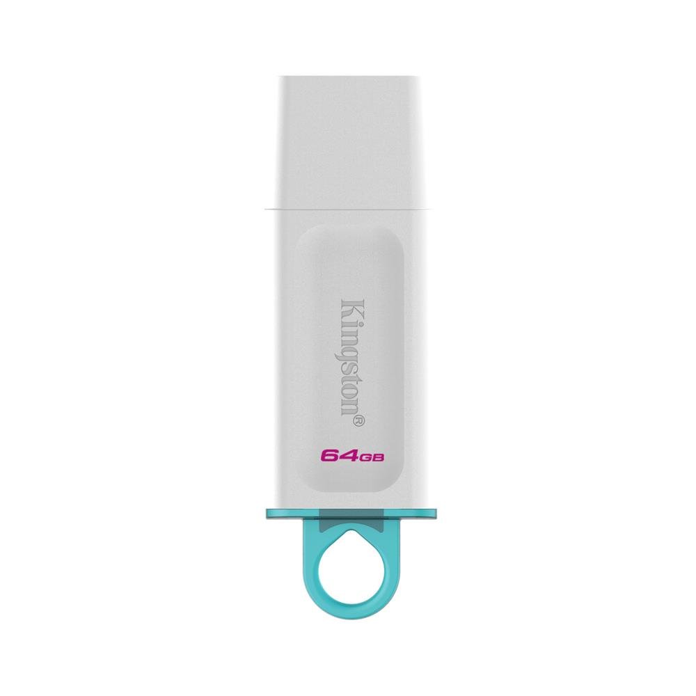 Memoria Usb Kingston Data Traveler Exodia 64Gb Blanco Kc U2G64 5R