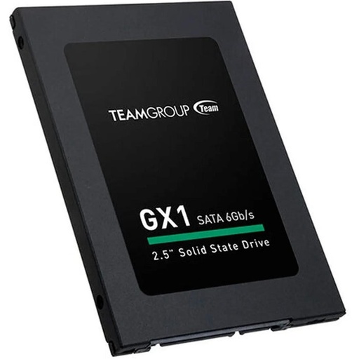 [T253X1480G0C101] Ssd Interno Teamgroup Gx1 480Gb 2.5 Sata 7 Mm Negro T253X1480G0C101