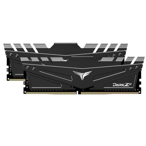 [TDZAD416G3600HC18JDC01] Ram Teamgroup T Force Dark Za 16Gb 8Gbx2 Ddr4 3600 Mhz Pc4 28800 1.35 V Dimm Black Tdzad416G