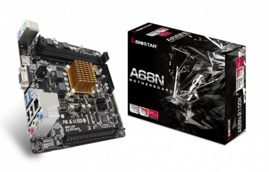 [A68N-2100K] Mb Biostar Amd E1 6010 2Ddr3 16Gb 1333 Radeon Grafics 2Ps2 4Usb A68N 2100K