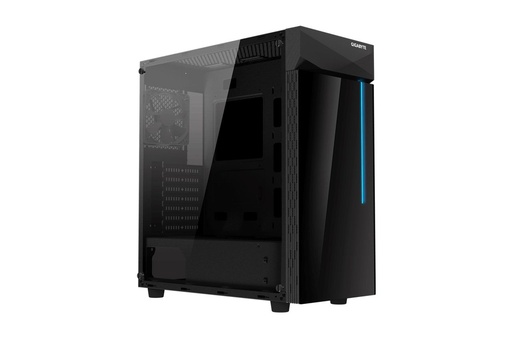 [GB-C200G] Gab Gigabyte C200G Media Torre Atx Cristal Templado 2Usb3.0 Rgb Led Switch 2Bahia3.5 2Bahia2.5