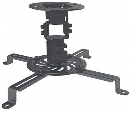 [461184] Soporte De Proyector Manhattan A Techo Articulado Soporta 13.5Kg Negro 461184