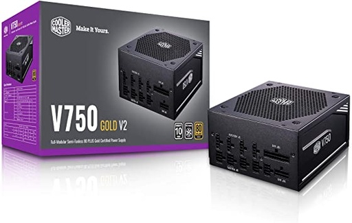 [MPY-7501-SFHAGV-US] Fuente De Poder Cooler Master Oro 80 Plus 750W Sfx Full Modular Mpy 7501 Sfhagv Us