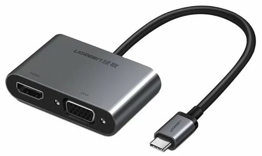 [50505] Adaptador Ugreen Cm162 Usb-C A Hdmi+Vga