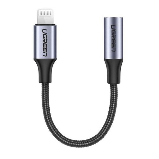 [30756] Cable Adaptador Ugreen Lightning A 3.5Mm 10Cm