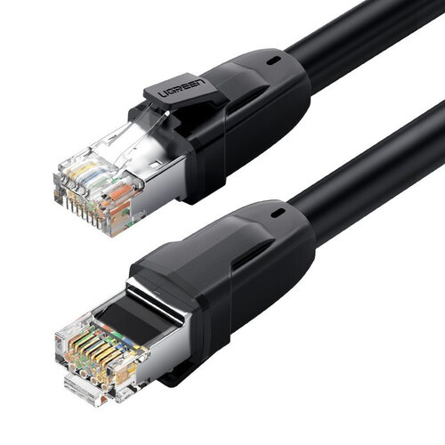[80727] Cable Red Ugreen Nw121 Cat8 15M Black