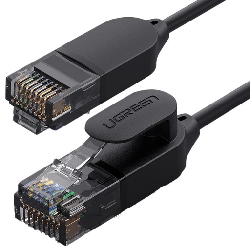 [70653] Cable Red Ugreen Nw122 Cat6 3M Black