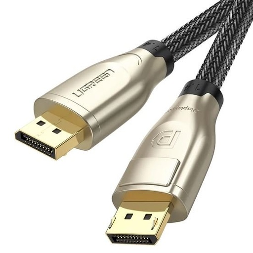 [60843] Cable Ugreen 8K Dp Macho A Macho 2M Black