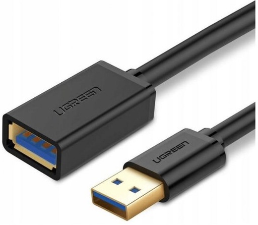 [30127] Cable Ugreen Us129 Extension Usb 3.0 Black 3M
