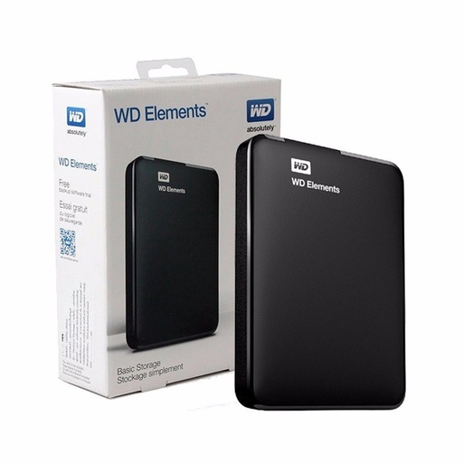[WDBU6Y0040BBK-WESN] Disco Duro Wd Elements 4Tb 2.5" Negro