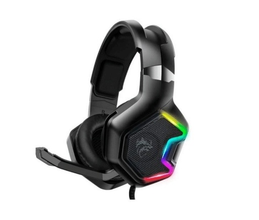 [AD-K10PRO-RGB] Audifonos Diadema Raiju Gamer Profesional Con Microfono 50Mm Ad Kiopro Rgb Ad K10Pro Rgb