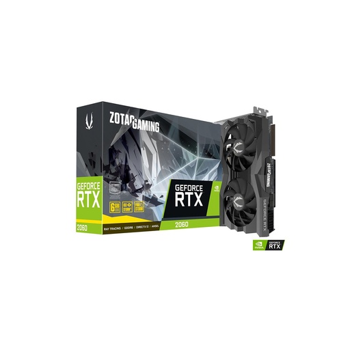 [ZT-T20600R-10M] Tarjeta De Video Zotac Zt-T20600R-10M Rtx 2060 6Gb Gddr6 192Bit Hdcp Dp*3 Hdmi