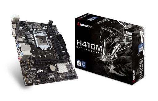 [H410MH] Mb Biostar H64Gb 2933Mhz 4K 111Ps2 2Usb3.2 4Usb2.0 4Sata6Gb H410Mh