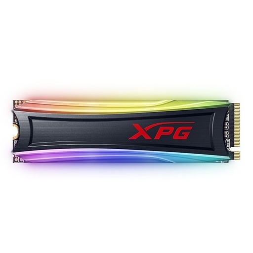 [AS40G-512GT-C] Ssd Interno Adata Xpg S40G 512Gb Rgb Pcle Gen3X4 M.2 2280 Disipador Negro As40G 512Gt C