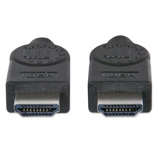 [308458] Cable Hdmi Manhattan 22.5M 1080P 4K 3D Blindado 30Mhz Negro 308458